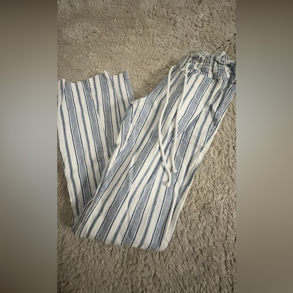 There pants are comfortable for a beach day for your bathing suit